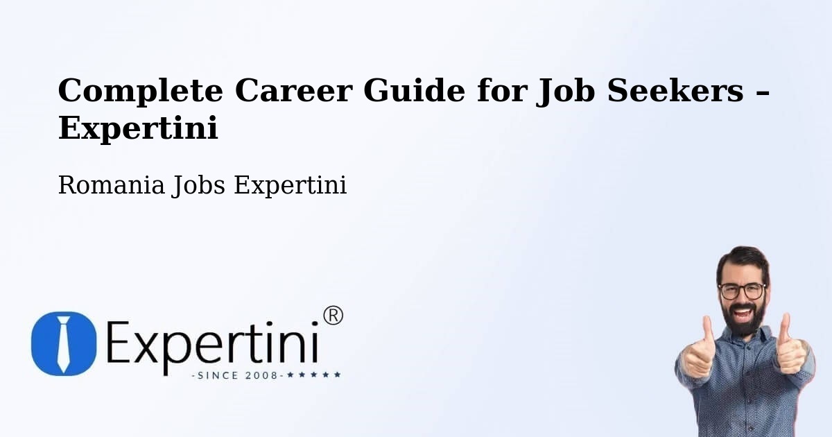 Career Guide for Job Seekers – Biled - Biled, Romania Jobs Expertini