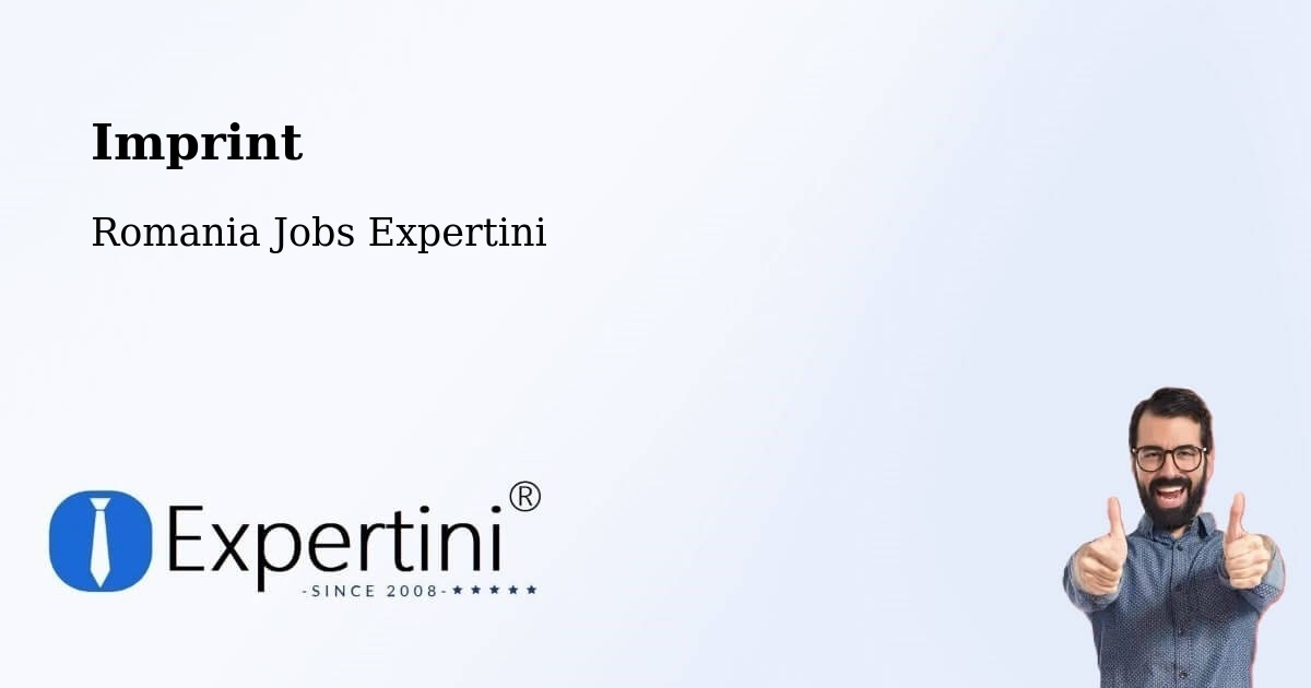 Imprint – Biled - Romania Jobs Expertini